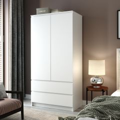 МОРИ Гостиная модульная (белый) в Агрызе - agryz.mebel24.online | фото 4