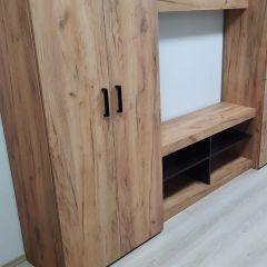 Гостиная Оскар 4 (Дуб золотой/Венге) в Агрызе - agryz.mebel24.online | фото 4