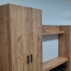Гостиная Оскар 4 (Дуб золотой/Венге) в Агрызе - agryz.mebel24.online | фото 5