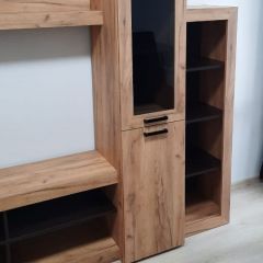 Гостиная Оскар 4 (Дуб золотой/Венге) в Агрызе - agryz.mebel24.online | фото 6