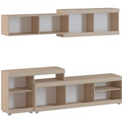Гостиная Оскар (Дуб сонома/Белый) в Агрызе - agryz.mebel24.online | фото 3