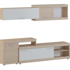 Гостиная Оскар (Дуб сонома/Белый) в Агрызе - agryz.mebel24.online | фото 2