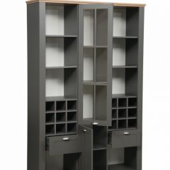 Гостиная Прованс (модульная) Диамант серый в Агрызе - agryz.mebel24.online | фото 9