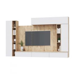 Гостиная СКАНДИ №ББ-9 (без панно) в Агрызе - agryz.mebel24.online | фото