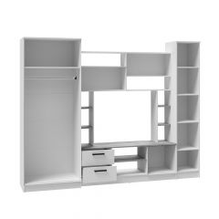 Гостиная СОЛО ЛДСП Белый в Агрызе - agryz.mebel24.online | фото 2