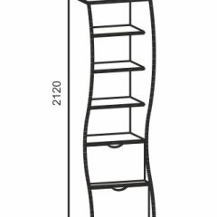 Киви №11 Пенал с 2мя ящ., (ЛДСП молочный дуб/лайм) в Агрызе - agryz.mebel24.online | фото 2