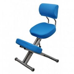 Коленный стул со спинкой Smartstool КМ01ВМ + Чехлы в Агрызе - agryz.mebel24.online | фото