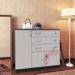 Комод №3 ЛДСП (Венге/Дуб Белфорд) в Агрызе - agryz.mebel24.online | фото 2