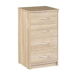 Комод 480 с 4-ящиками (Дуб сонома светлый) в Агрызе - agryz.mebel24.online | фото