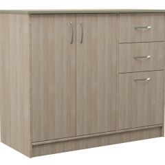 Комод АЛЛА (Дуб сонома светлый) Эко в Агрызе - agryz.mebel24.online | фото 1
