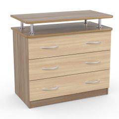 Комод Джокер (Ясень шимо темный/светлый) Эко в Агрызе - agryz.mebel24.online | фото 1