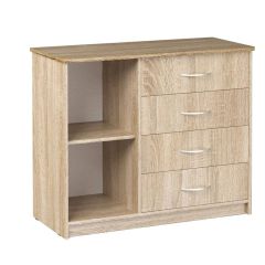 Комод Фиеста (Дуб сонома светлый) Эко в Агрызе - agryz.mebel24.online | фото 2