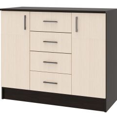 СОФИЯ Комод К1000 2Д (венге/дуб белфорт) в Агрызе - agryz.mebel24.online | фото 1