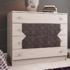 Комод Николь (Ясень Шимо/Лиственница темная) в Агрызе - agryz.mebel24.online | фото