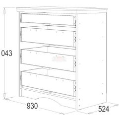 Комод Ольга-10 МДФ в Агрызе - agryz.mebel24.online | фото 2