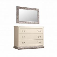 Комод Тиффани штрих-лак/серебро (ТФКМ-1) в Агрызе - agryz.mebel24.online | фото