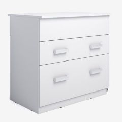 Комод-трансформер, с 2мя ящ. (Белый) в Агрызе - agryz.mebel24.online | фото 1
