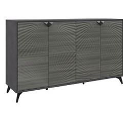 Комодино ПМ-390.03 Комод (ЛДСП Матера/МДФ Санторини темный) в Агрызе - agryz.mebel24.online | фото 2