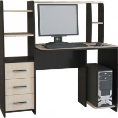 Компьютерный стол КЛ №6.3 (Венге/Дуб молочный) в Агрызе - agryz.mebel24.online | фото 1