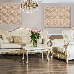 Комплект мягкой мебели Джоконда (крем глянец) в Агрызе - agryz.mebel24.online | фото
