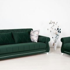 Комплект Роуз ТД 411 диван-кровать + кресло + комплект подушек в Агрызе - agryz.mebel24.online | фото