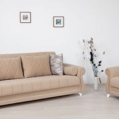 Комплект Роуз ТД 412 диван-кровать + кресло + комплект подушек в Агрызе - agryz.mebel24.online | фото