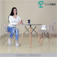 Кресло Barneo N-14-14 SteelMold прозрачный в Агрызе - agryz.mebel24.online | фото 2