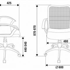 Кресло Бюрократ CH-590/BLACK в Агрызе - agryz.mebel24.online | фото 5