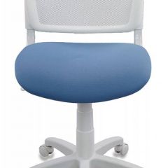 Кресло детское Бюрократ CH-W296NX/26-24 белый TW-15 голубой 26-24 в Агрызе - agryz.mebel24.online | фото 2