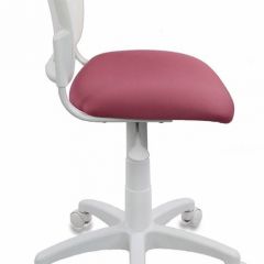 Кресло детское Бюрократ CH-W296NX/26-31 белый TW-15 розовый 26-31 в Агрызе - agryz.mebel24.online | фото 2