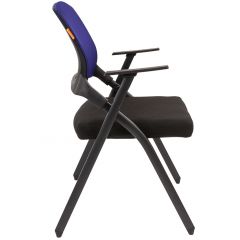 Кресло для посетителей CHAIRMAN NEXX (ткань стандарт черный/сетка DW-61) в Агрызе - agryz.mebel24.online | фото 3