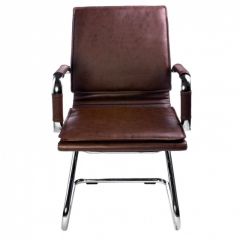 Кресло для посетителя Бюрократ CH-993-Low-V/Brown коричневый в Агрызе - agryz.mebel24.online | фото 4