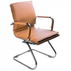 Кресло для посетителя Бюрократ CH-993-Low-V/Camel светло-коричневый в Агрызе - agryz.mebel24.online | фото