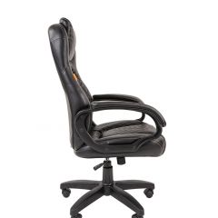 Кресло для руководителя  CHAIRMAN 432 (Экокожа черная) в Агрызе - agryz.mebel24.online | фото 3