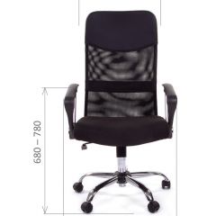 Кресло для руководителя CHAIRMAN 610 N (15-21 черный/сетка синий) в Агрызе - agryz.mebel24.online | фото 2