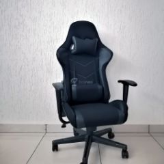 Кресло геймерское Barneo K-50 (черная сетка черные вставки) в Агрызе - agryz.mebel24.online | фото