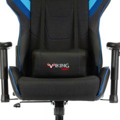 Кресло игровое Бюрократ VIKING 4 AERO BLUE черный/синий в Агрызе - agryz.mebel24.online | фото 7
