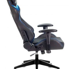 Кресло игровое Бюрократ VIKING 4 AERO BLUE черный/синий в Агрызе - agryz.mebel24.online | фото 2
