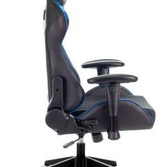 Кресло игровое Бюрократ VIKING 4 AERO BLUE черный/синий в Агрызе - agryz.mebel24.online | фото 8