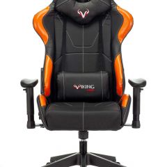 Кресло игровое Бюрократ VIKING 5 AERO ORANGE черный/оранжевый в Агрызе - agryz.mebel24.online | фото 3