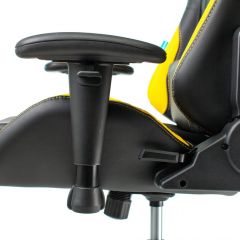 Кресло игровое Бюрократ VIKING 5 AERO YELLOW черный/желтый в Агрызе - agryz.mebel24.online | фото 5