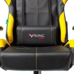 Кресло игровое Бюрократ VIKING 5 AERO YELLOW черный/желтый в Агрызе - agryz.mebel24.online | фото 7