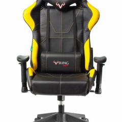 Кресло игровое Бюрократ VIKING 5 AERO YELLOW черный/желтый в Агрызе - agryz.mebel24.online | фото 3