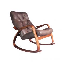 Кресло качалка Гранд 103-З-Ш Шоколад в Агрызе - agryz.mebel24.online | фото