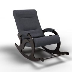 Кресло-качалка Тироль 12-Т-ГР (тканьвенге) ГРАФИТ в Агрызе - agryz.mebel24.online | фото