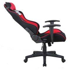 Кресло компьютерное BRABIX GT Racer GM-101 + подушка (ткань) черное/красное (531820) в Агрызе - agryz.mebel24.online | фото 5