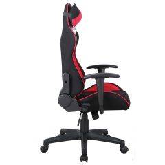 Кресло компьютерное BRABIX GT Racer GM-101 + подушка (ткань) черное/красное (531820) в Агрызе - agryz.mebel24.online | фото 6