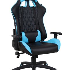 Кресло компьютерное BRABIX "GT Master GM-110" (черное/голубое) 531928 в Агрызе - agryz.mebel24.online | фото