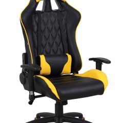 Кресло компьютерное BRABIX "GT Master GM-110" (черное/желтое) 531927 в Агрызе - agryz.mebel24.online | фото