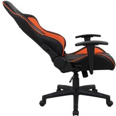 Кресло компьютерное BRABIX "GT Racer GM-100" (черное/оранжевое) 531925 в Агрызе - agryz.mebel24.online | фото 4